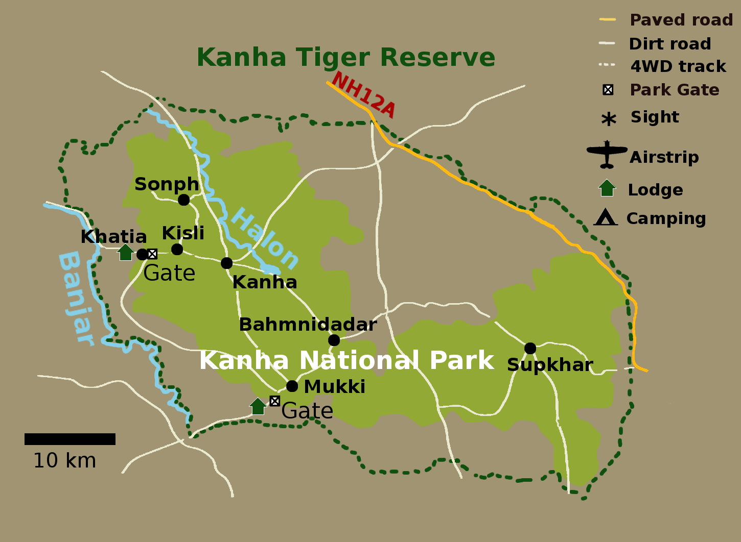 Buffer Zone Of Kanha National Park At Andrea Dale Blog